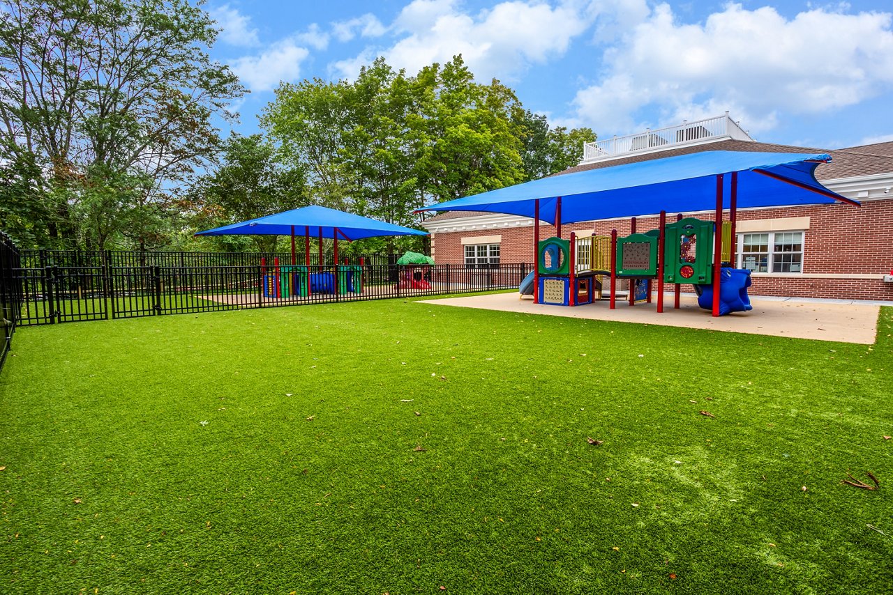 Playground of the Goddard School in Long Hill Township New Jersey