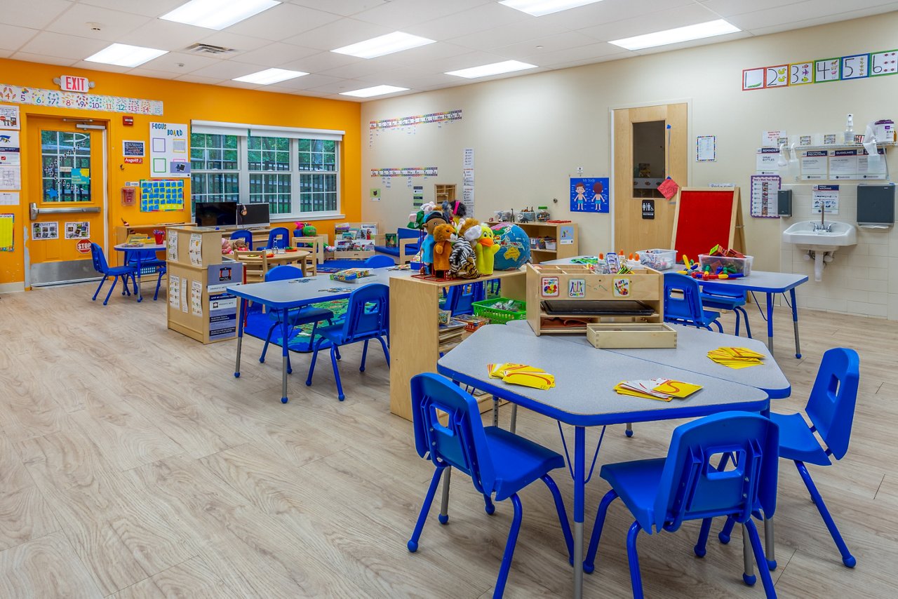 Classroom of the Goddard School in Long Hill Township New Jersey