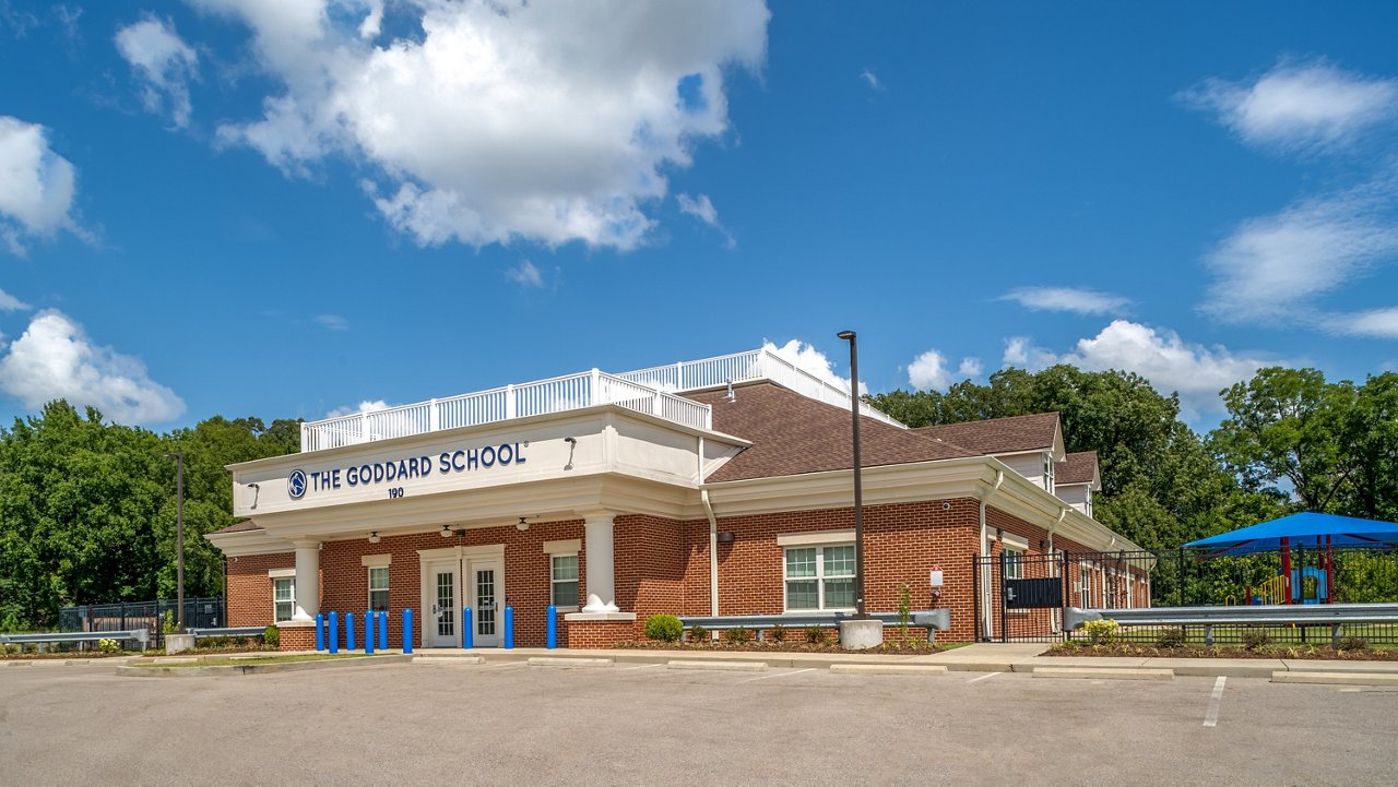 Exterior of the Goddard School in Cordova Tennessee