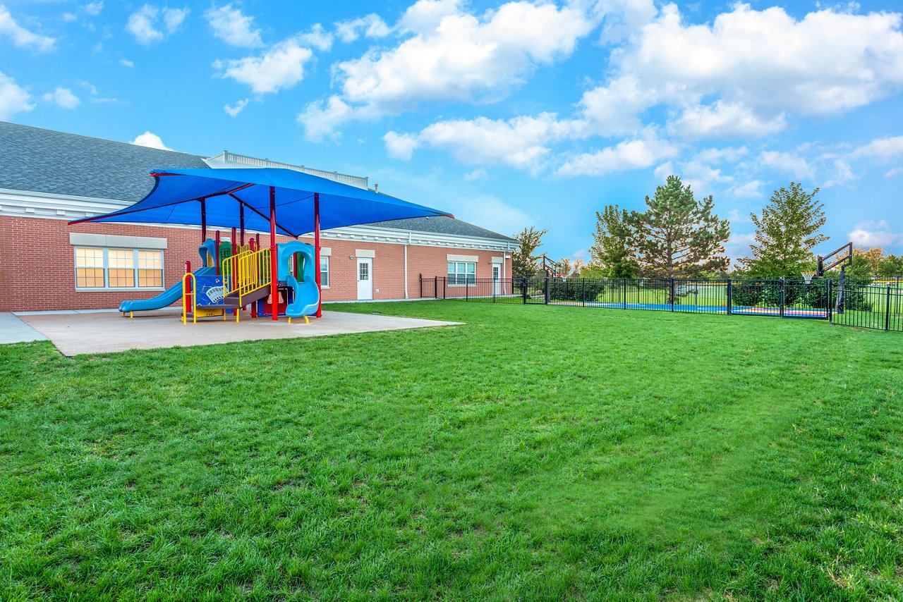 Playground of the Goddard School in Mokena Illinois