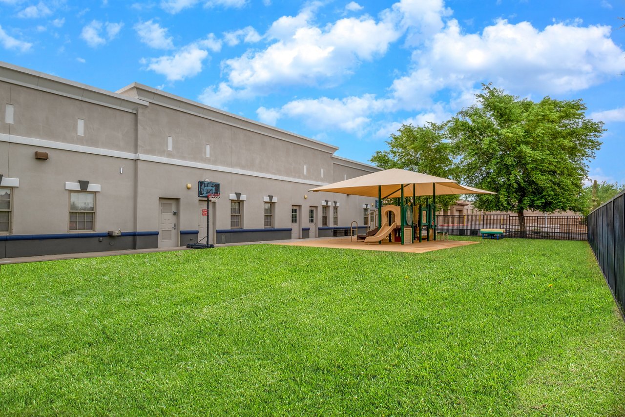 Playgrounf of the Goddard School in Cave Creek Arizona