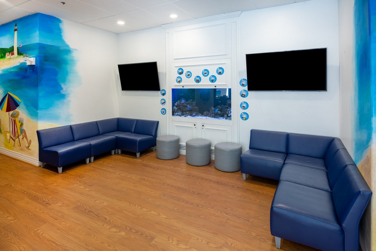 Lobby of the Goddard School in Townson Maryland