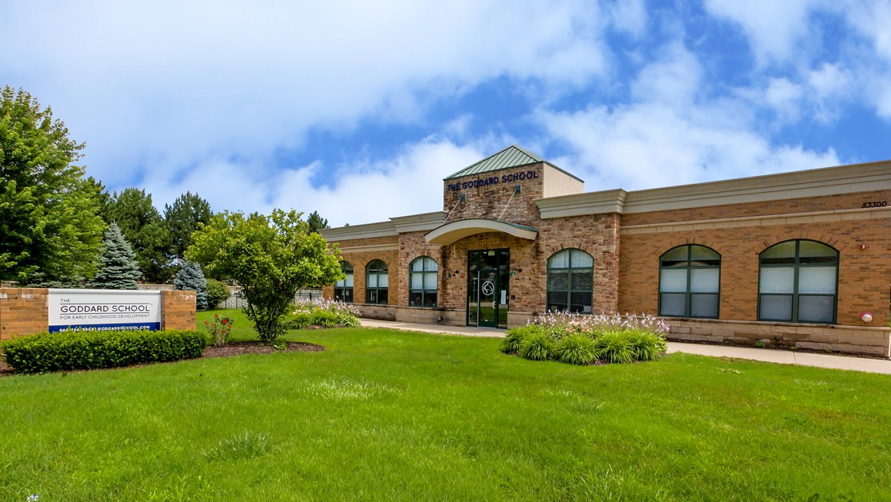 Exterior of the Goddard School in Macomb Michigan