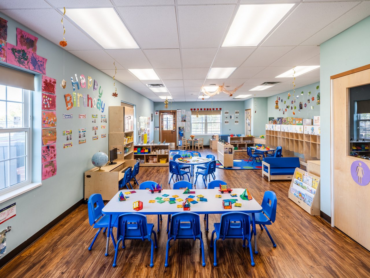 Classroom of the Goddard School in Reunion Colorado