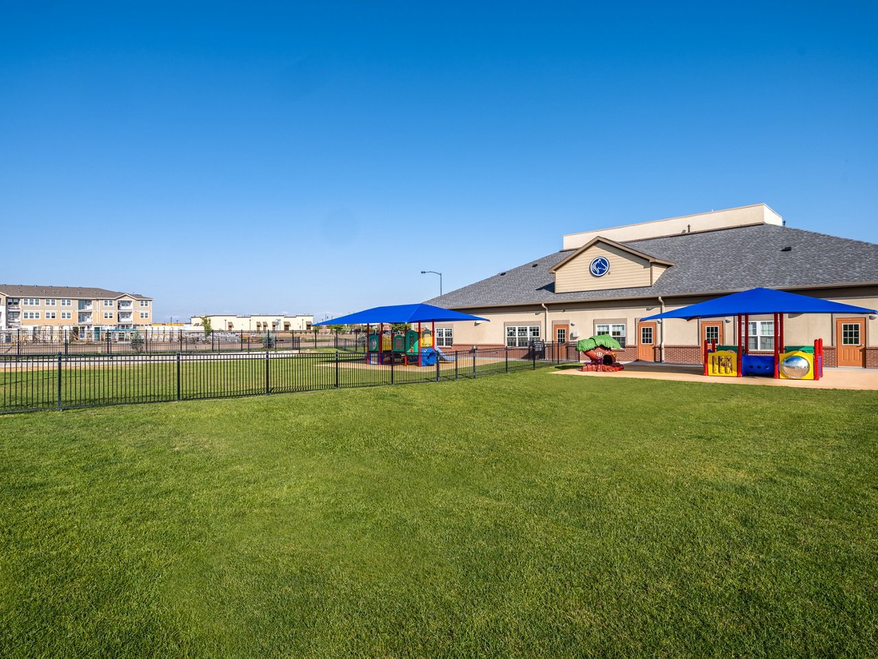 Playground of the Goddard School in Reunion Colorado