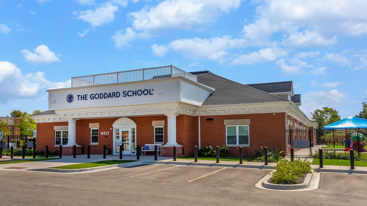 Exterior of the Goddard School in Lockport Illinois