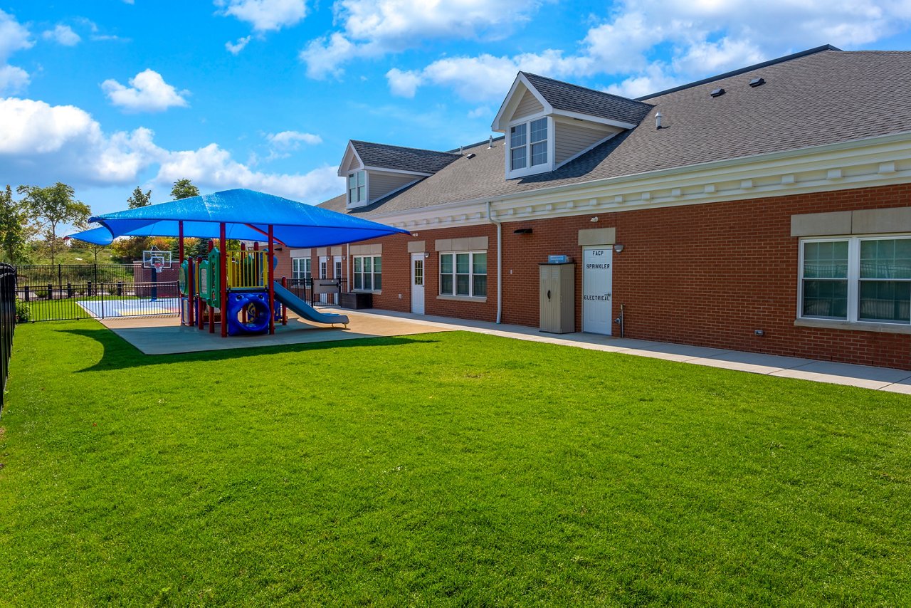 Playground of the Goddard School in Lockport Illinois