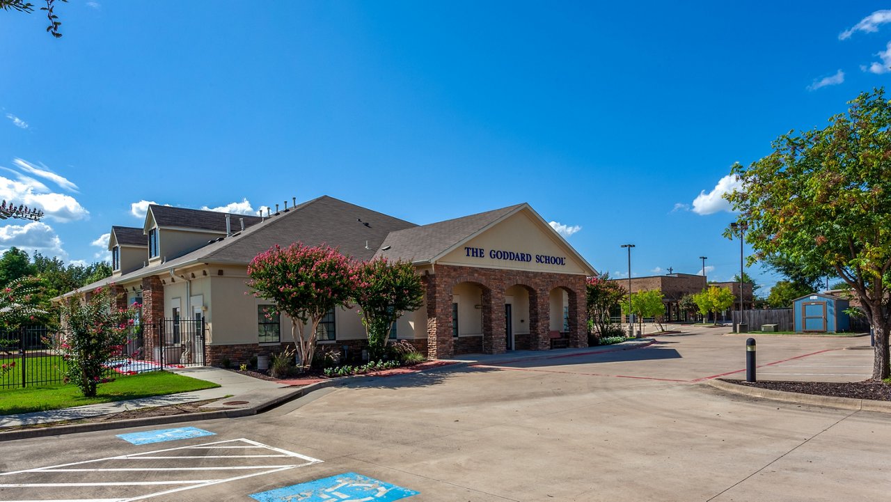 Exterior of the Goddard School in South Lake Texas