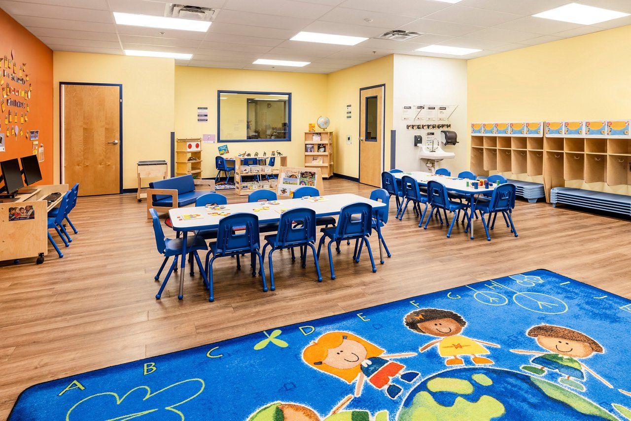 Classroom of the Goddard School in Chamblee Georgia