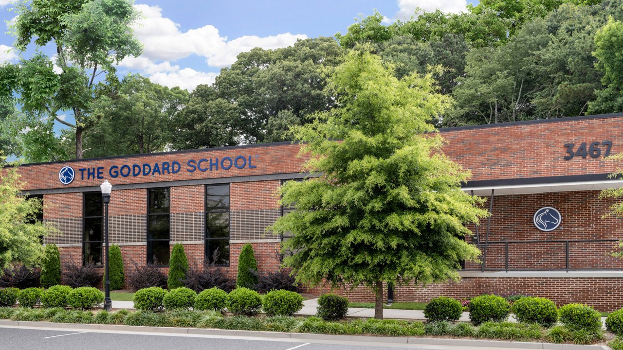 Exterior of the Goddard School in Chamblee Georgia