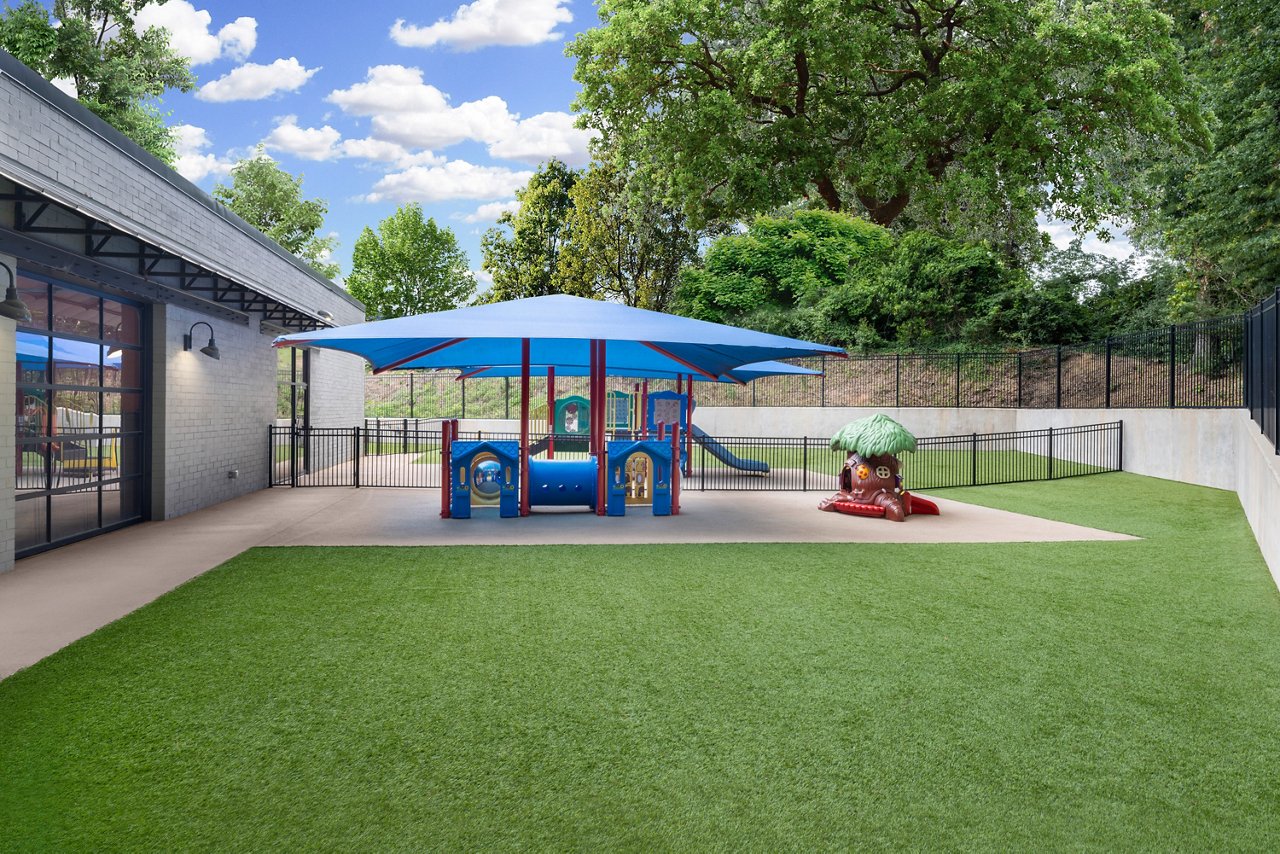 Playground of the Goddard School in Chamblee Georgia