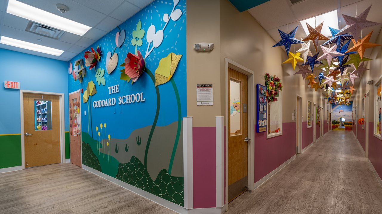 Lobby of the Goddard School in Millford New Jersey