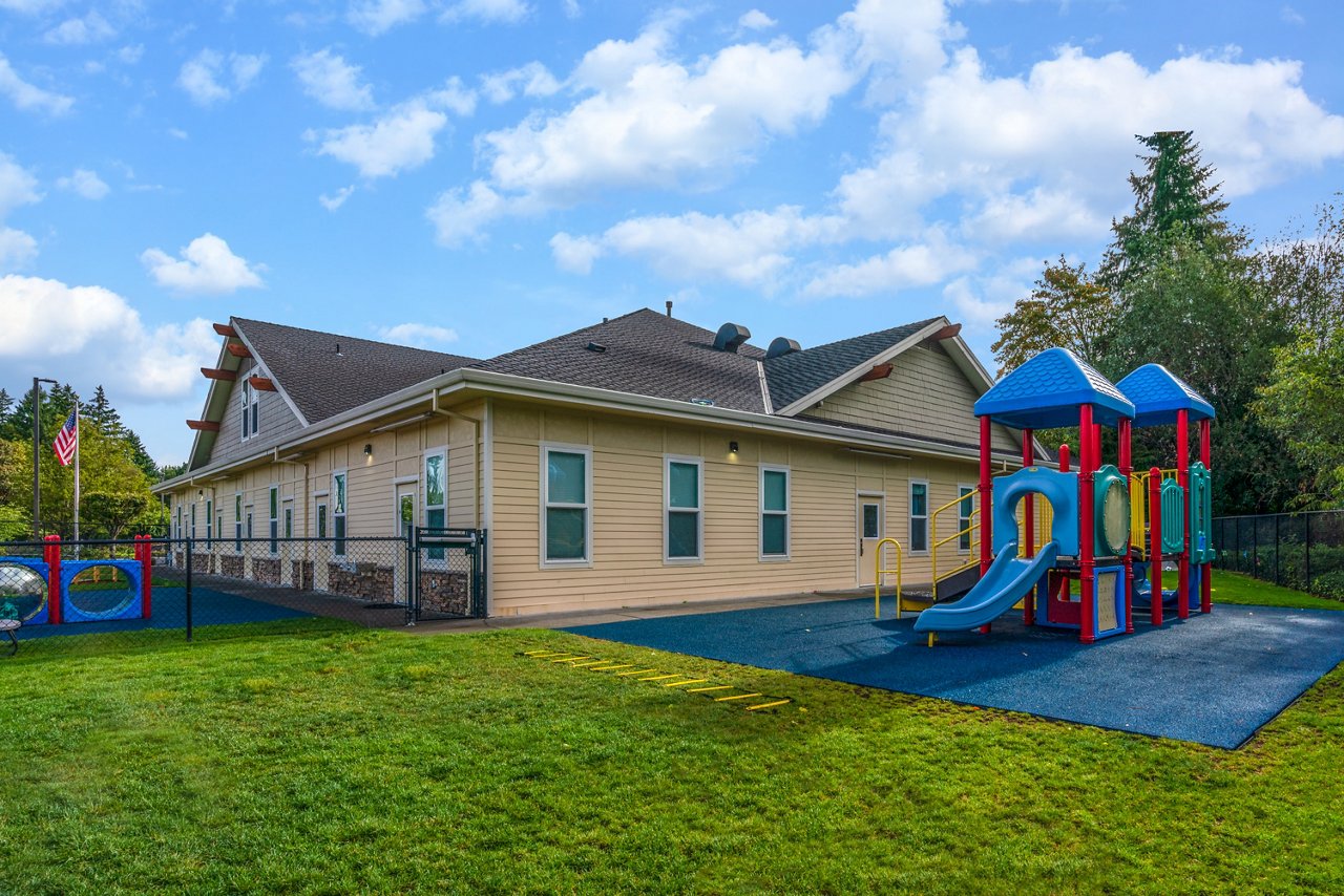 Playground of the Goddard School in Hillsboro Oregon