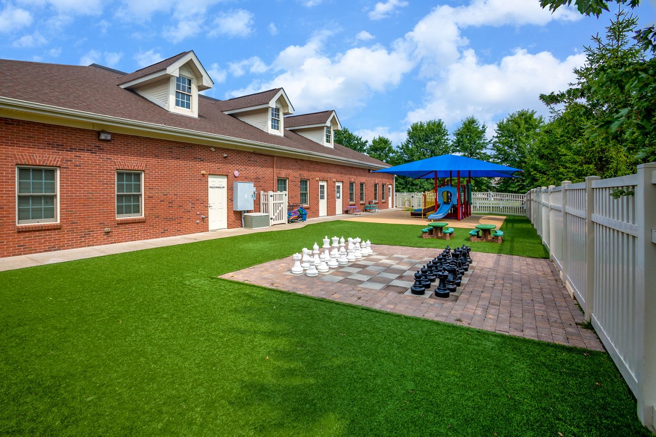 Playground of the Goddard School in Wentzville Missouri