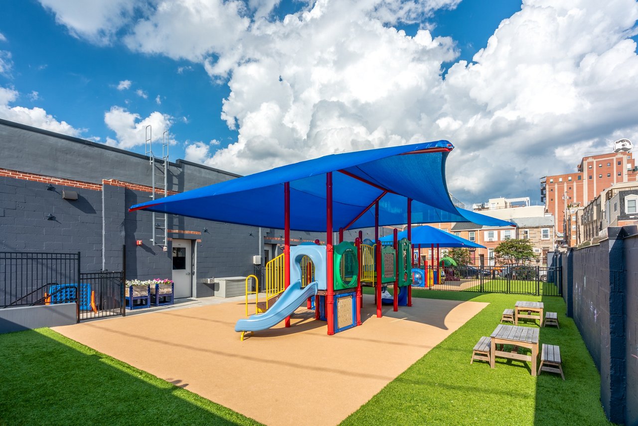 Playground of the Goddard School in Baltimore Maryland
