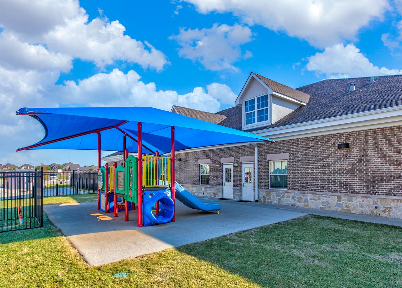 Playground of the Goddard School in Lewisville Texas