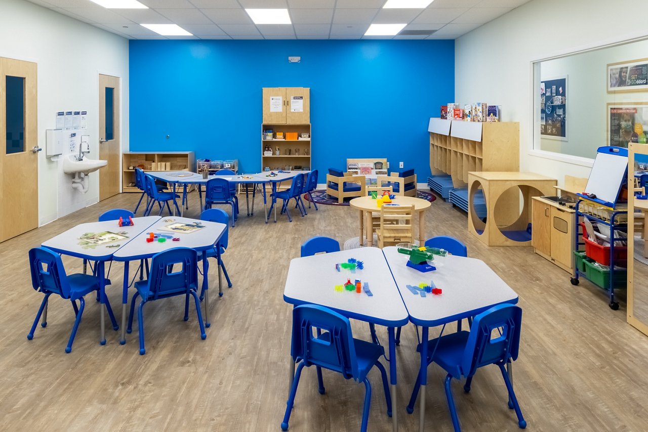 Classroom of the Goddard School in Westport Connecticut