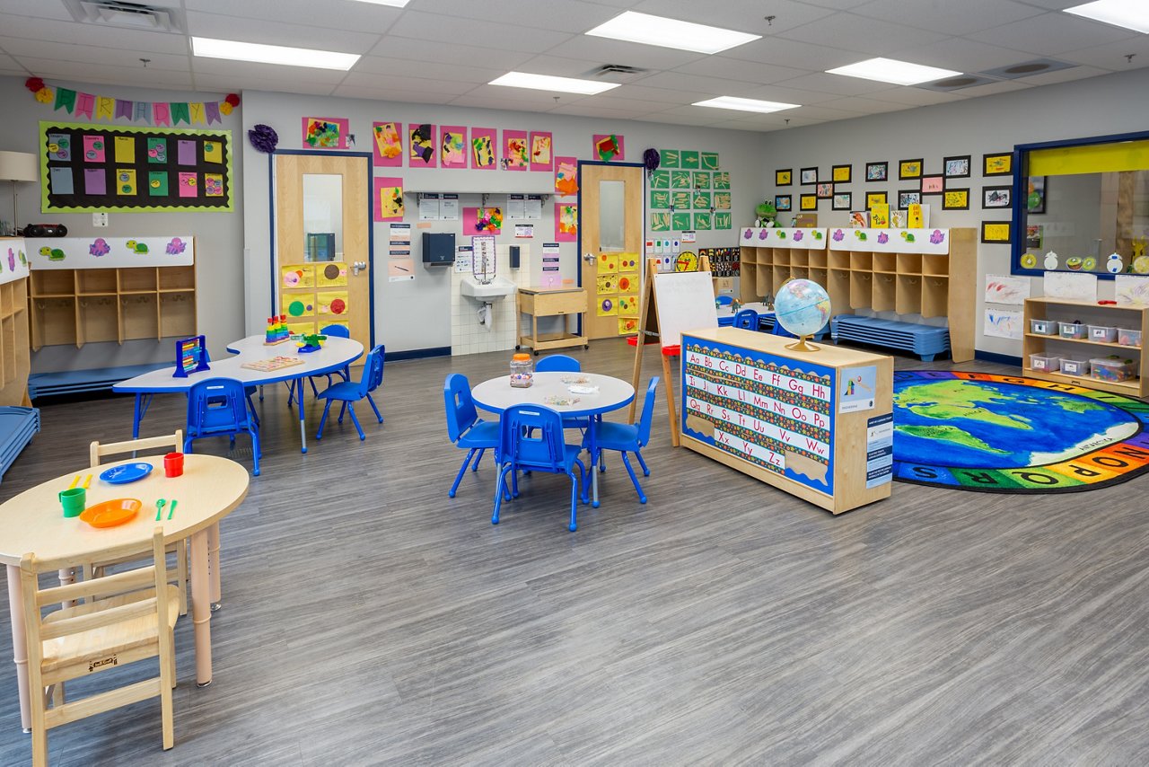 Classroom of the Goddard School in Manassas Virginia