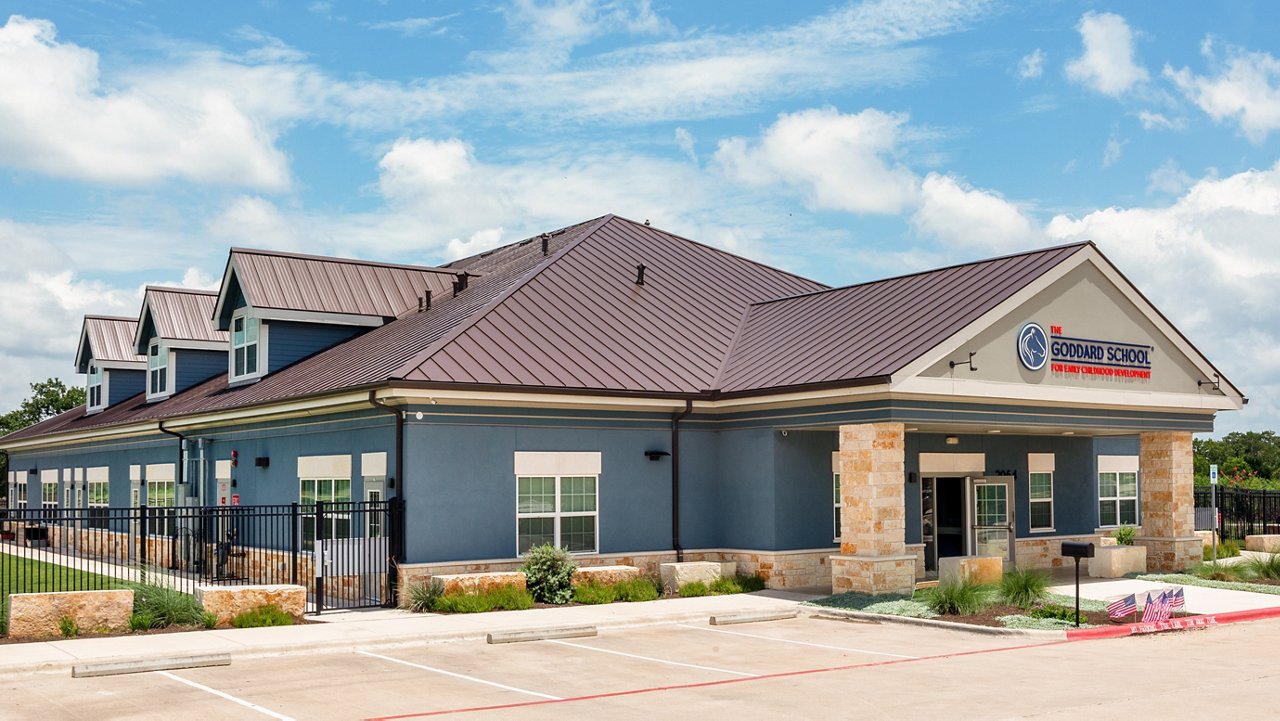 Exterior of the Goddard School in Georgetown Texas