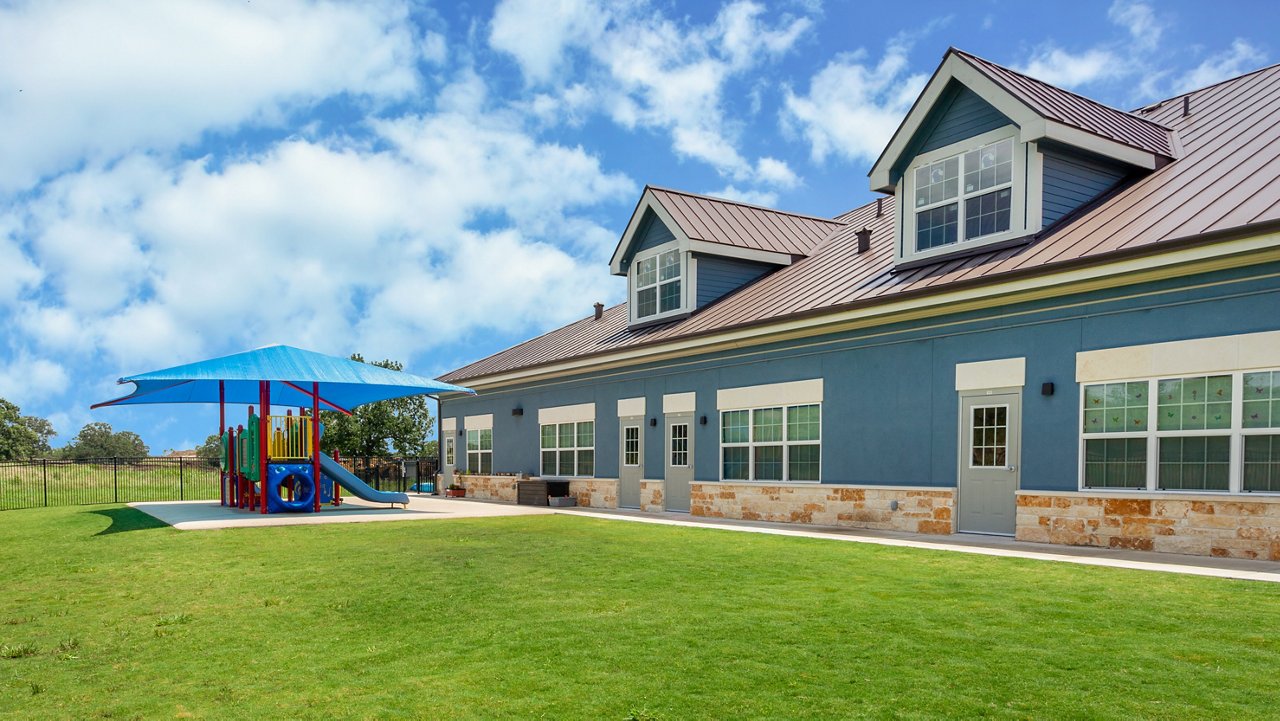 Playground of the Goddard School in Georgetown Texas