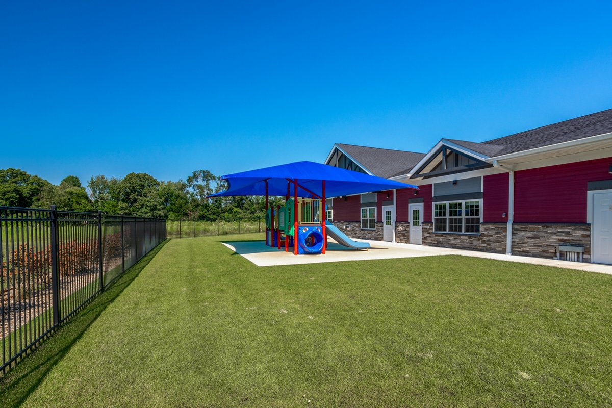 Playground of the Goddard School in Granger Indiana