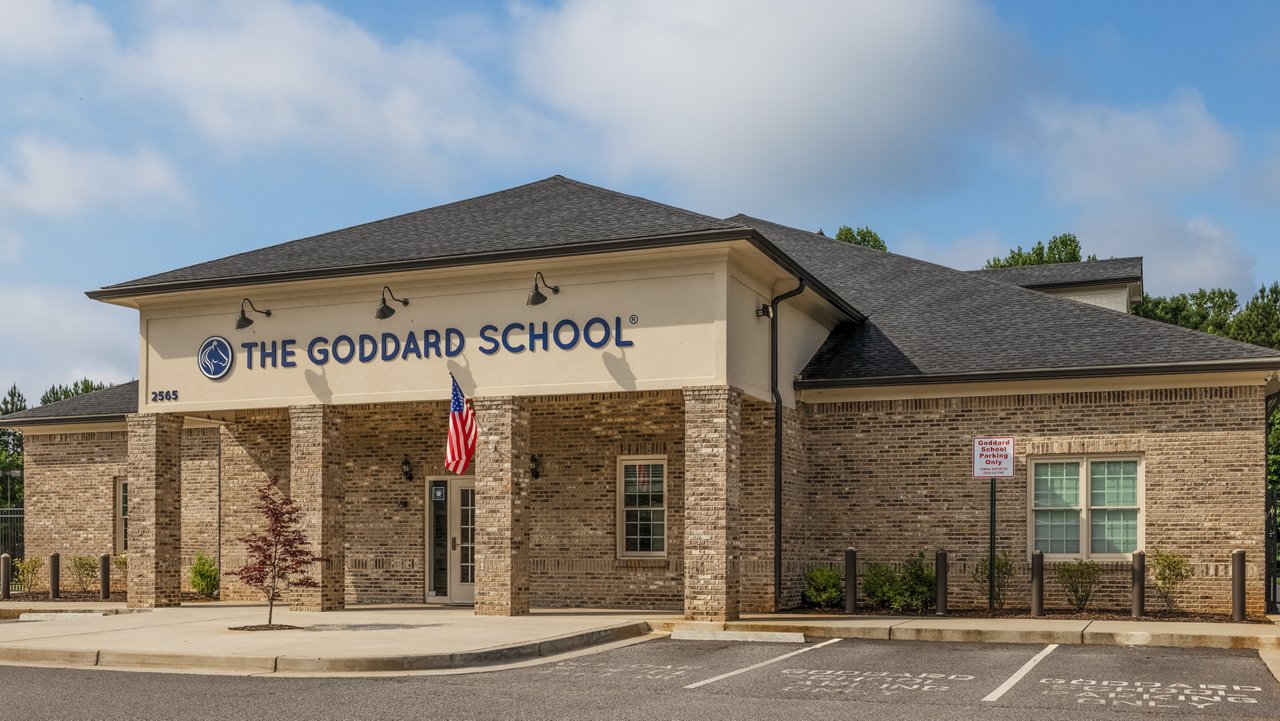 Exterior of the Goddard School in Cumming 2 Georgia