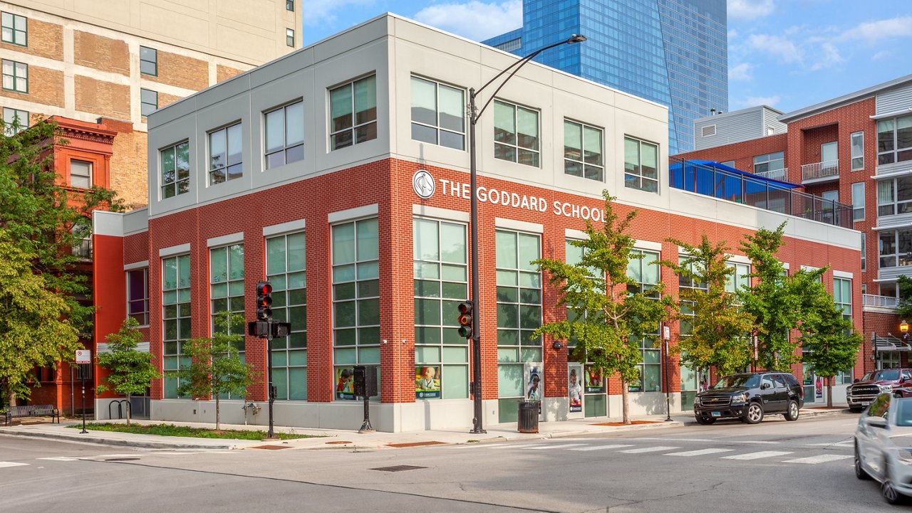 Exterior of the Goddard School in Chicago 3 Illinois