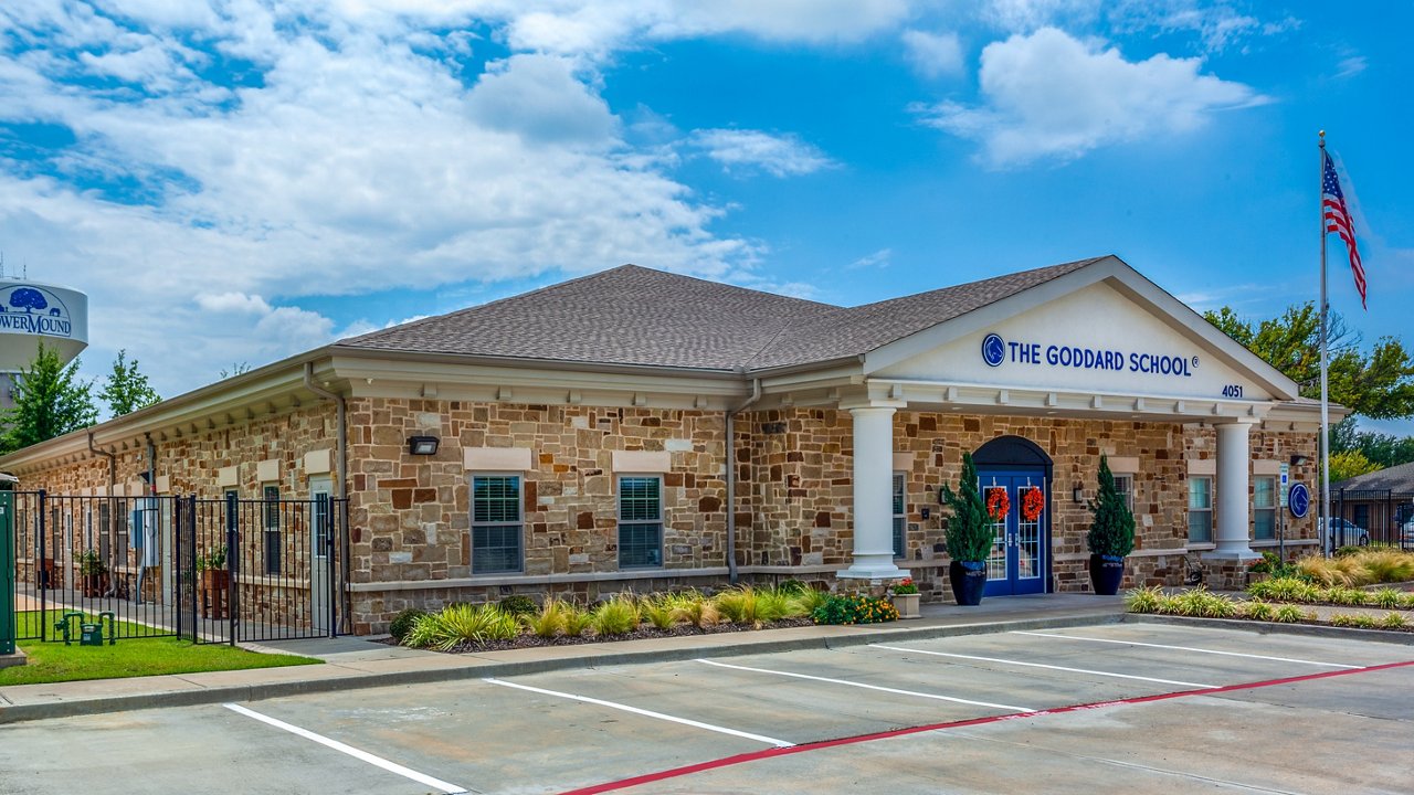 Exterior of the Goddard School in Flower Mound Texas