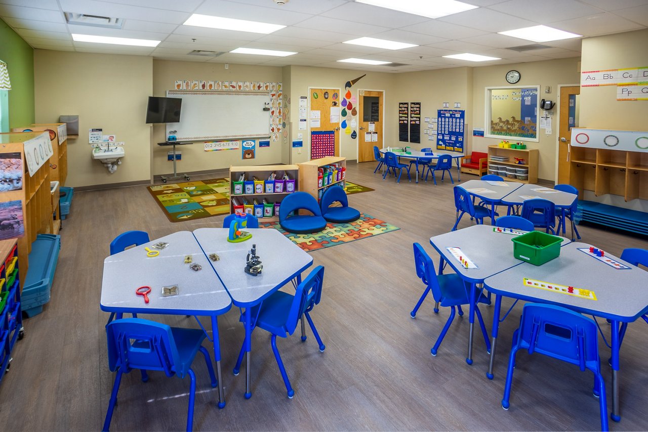 Classroom of the Goddard School in Shawnee Kansas
