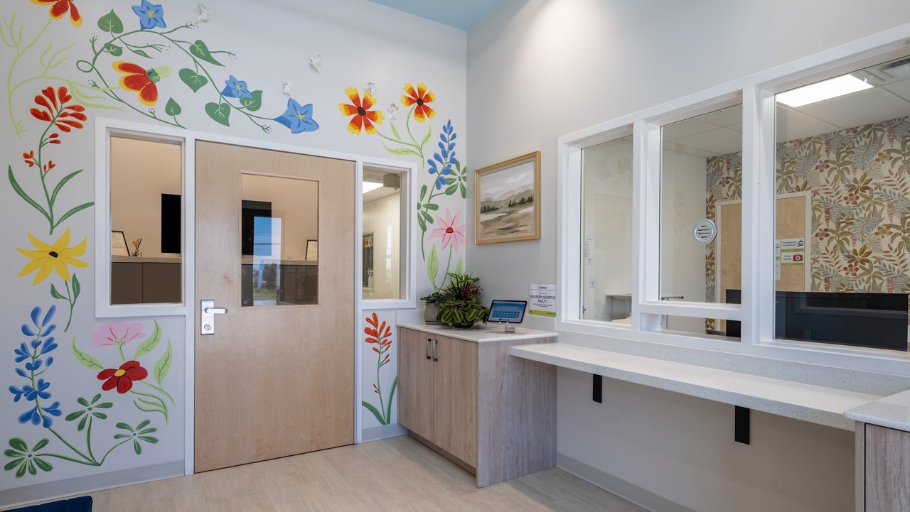 Reception of the Goddard School in Kyle Texas