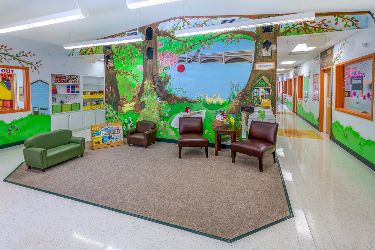 Lobby of the Goddard School in Raleigh 1 North Carolina