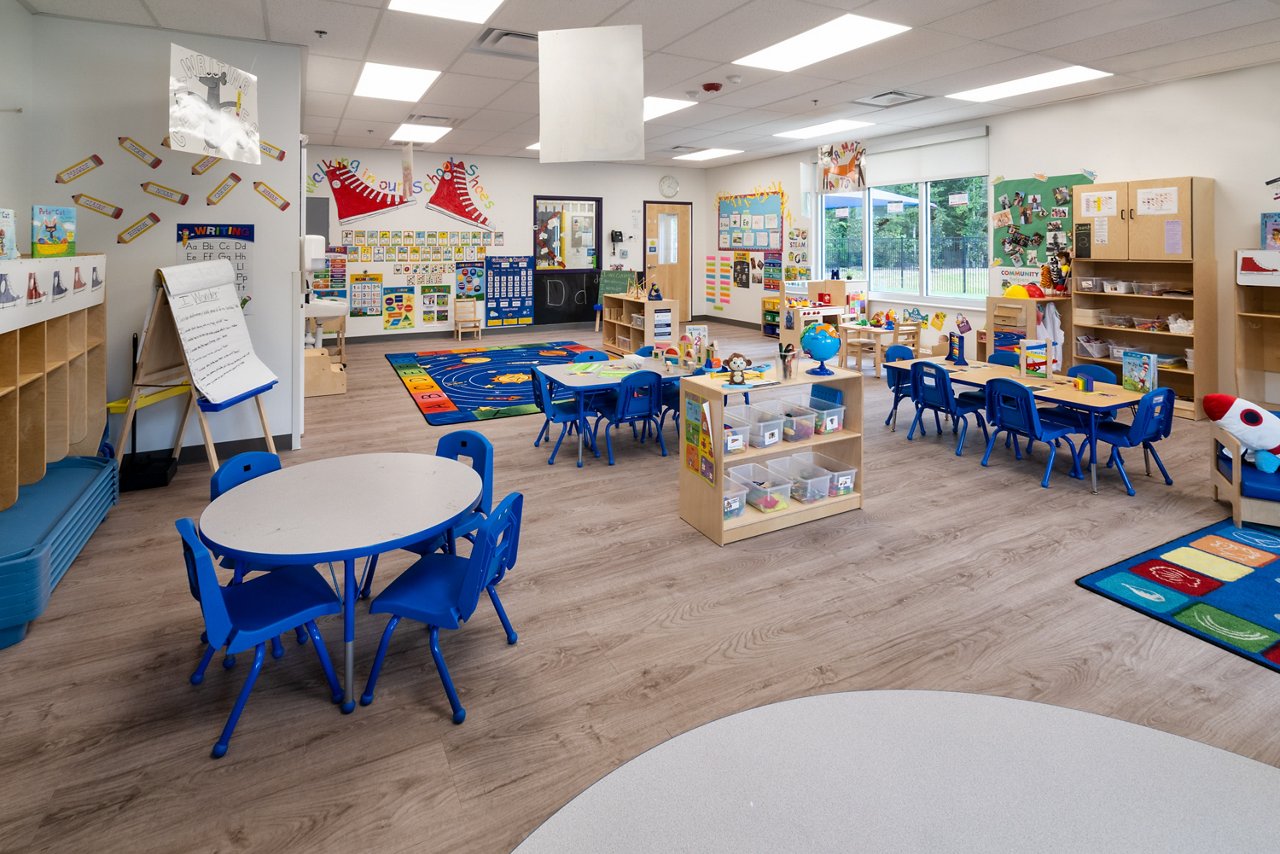 Classroom of the Goddard School in Mount Pleasant South Carolina