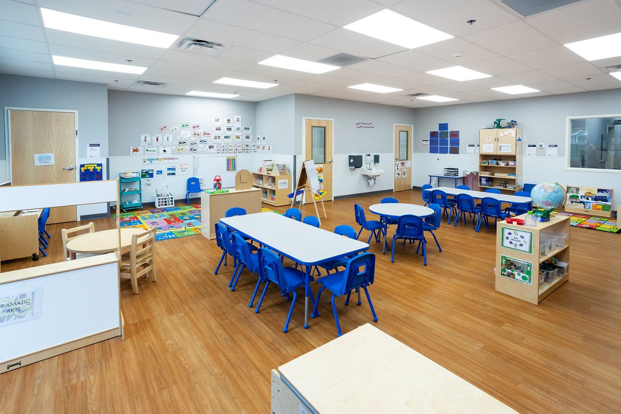 Classroom of the Goddard School in Noblesville Indiana