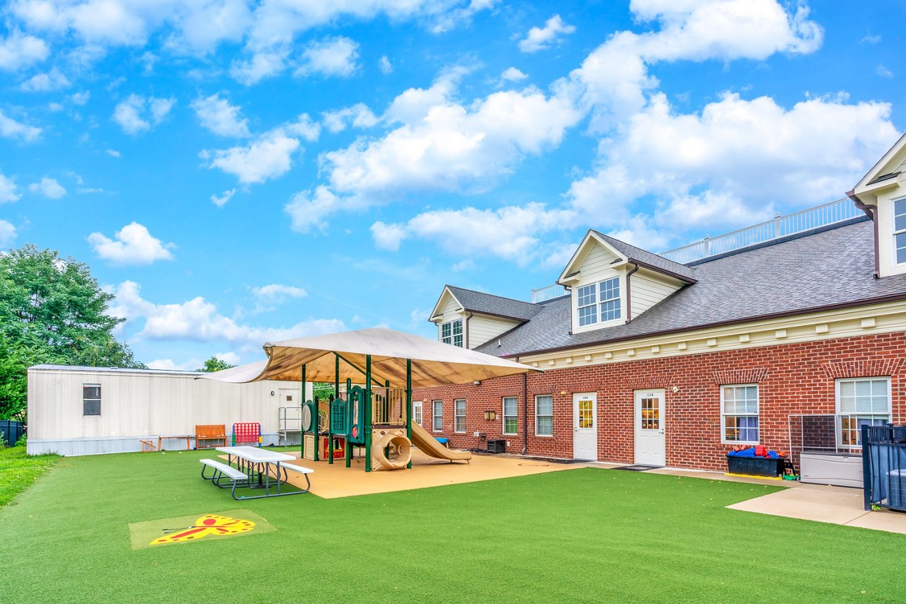 Playground of the Goddard school in Urbana Maryland
