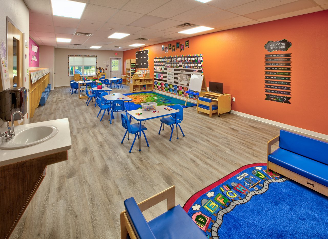 Classroom of the Goddard School in Haslet Texas