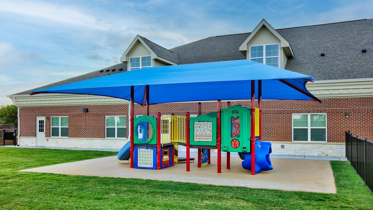 Playground of the Goddard School in Haslet Texas
