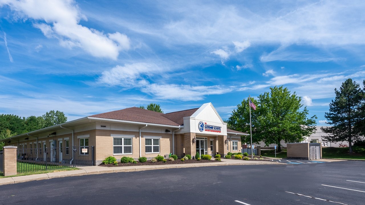 Exterior of the Goddard School in Strongsville Ohio