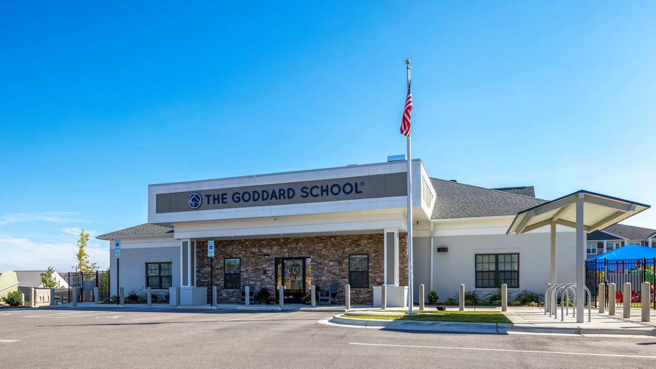 Exterior of Goddard School in Raleigh North Carolina
