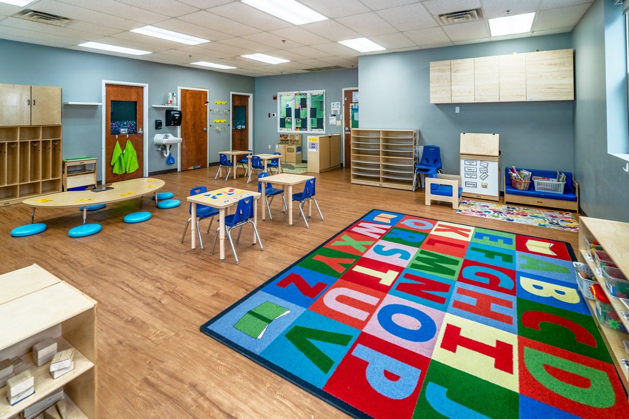 Classroom of the Goddard School in Mathews North Carolina