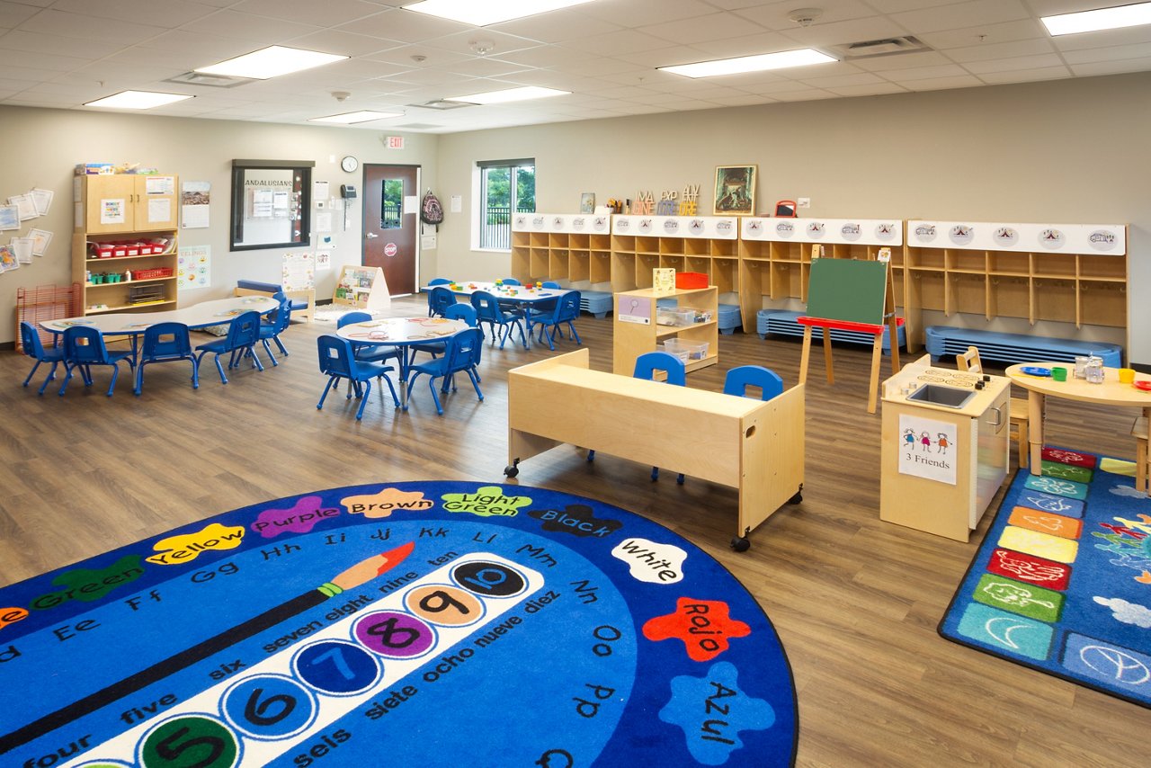 Classroom of the Goddard School in Rogers Arkansas