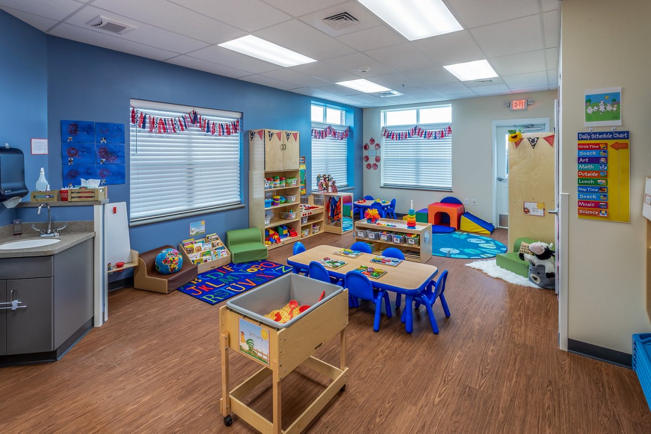 Classroom of the Goddard School in Westfiled Indiana