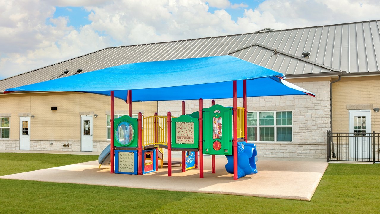 Playground of the Goddard School in Aubrey Texas