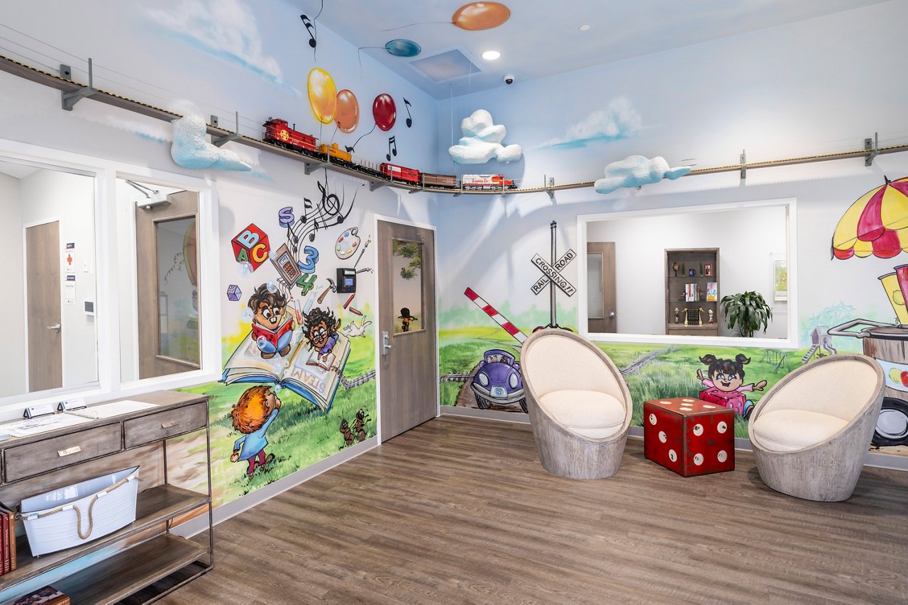 Reception of the Goddard School in Sandy Springs 2 Georgia