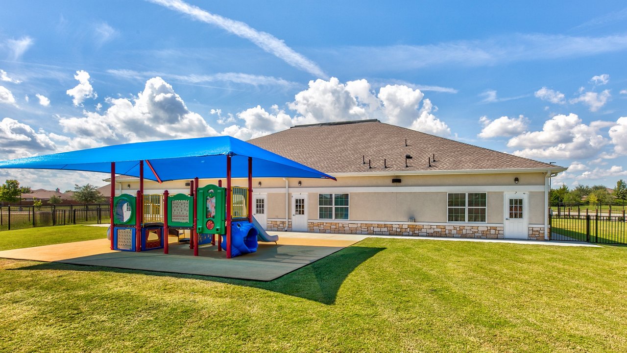 Playground of the Goddard School in Forney Texas