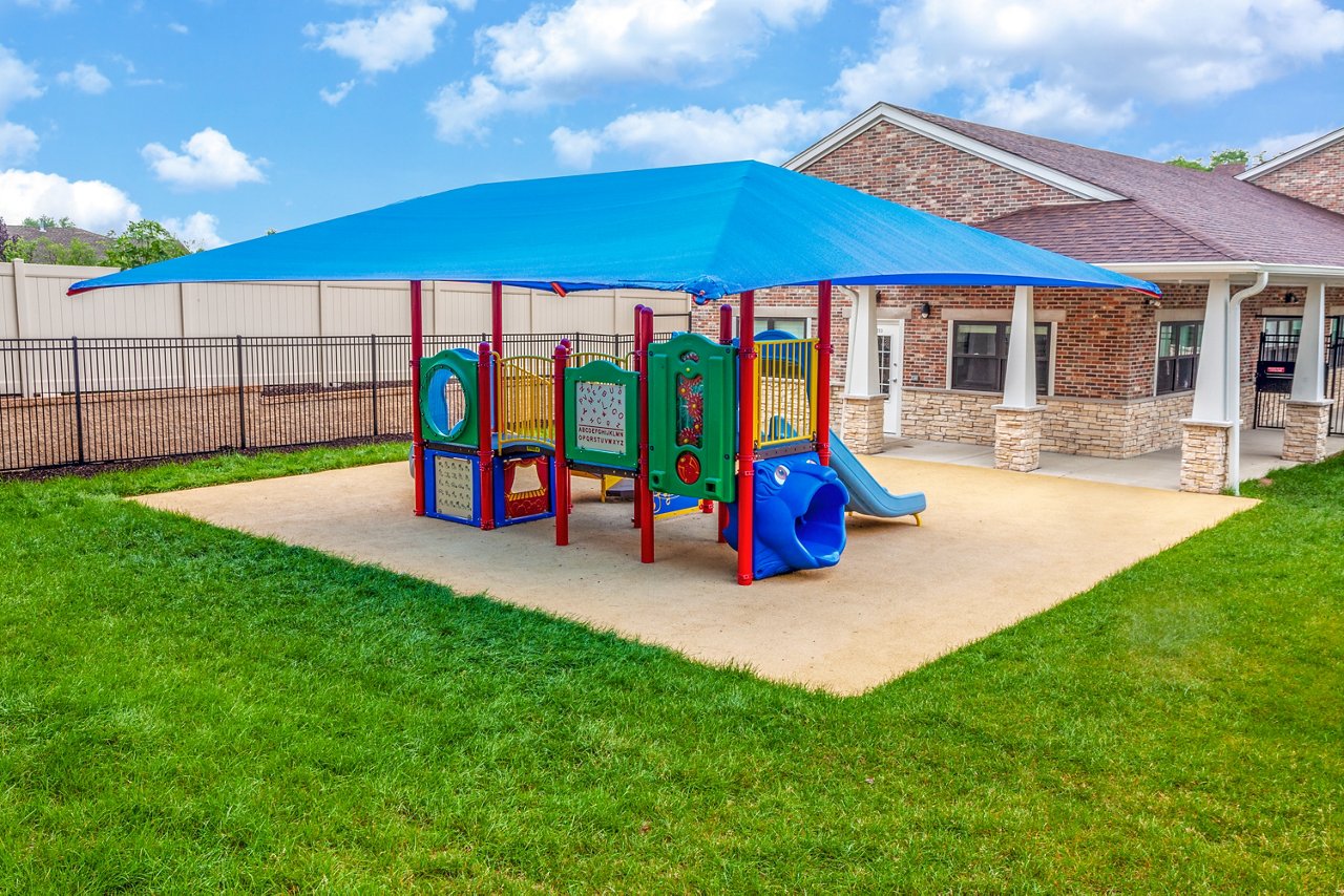 Playground of the Goddard School in Arlington Heights Illinois