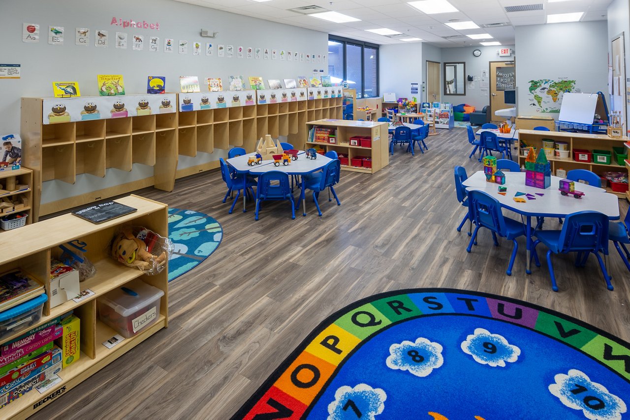 Classroom of the Goddard School in Columbia Maryland