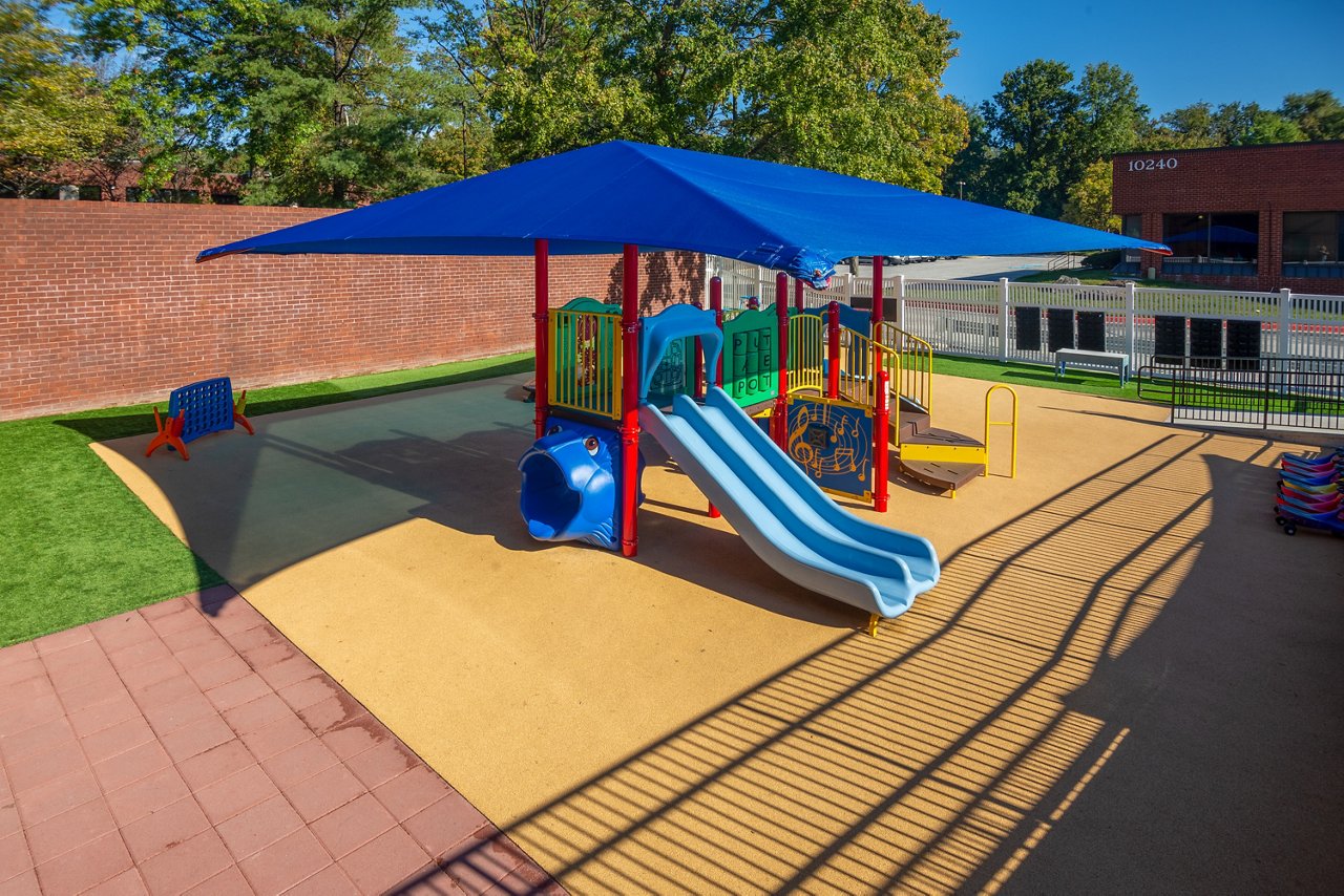 Playground of the Goddard School in Columbia Maryland