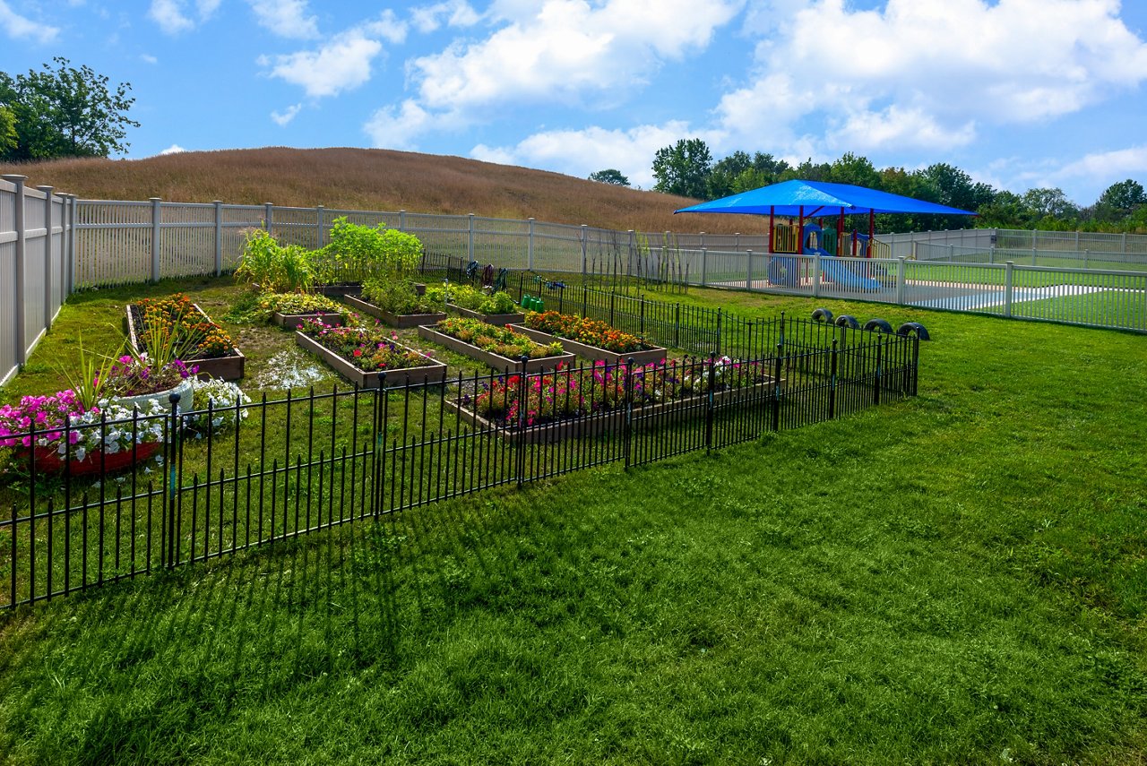 Garden of the Goddard School in Beachwood Ohio