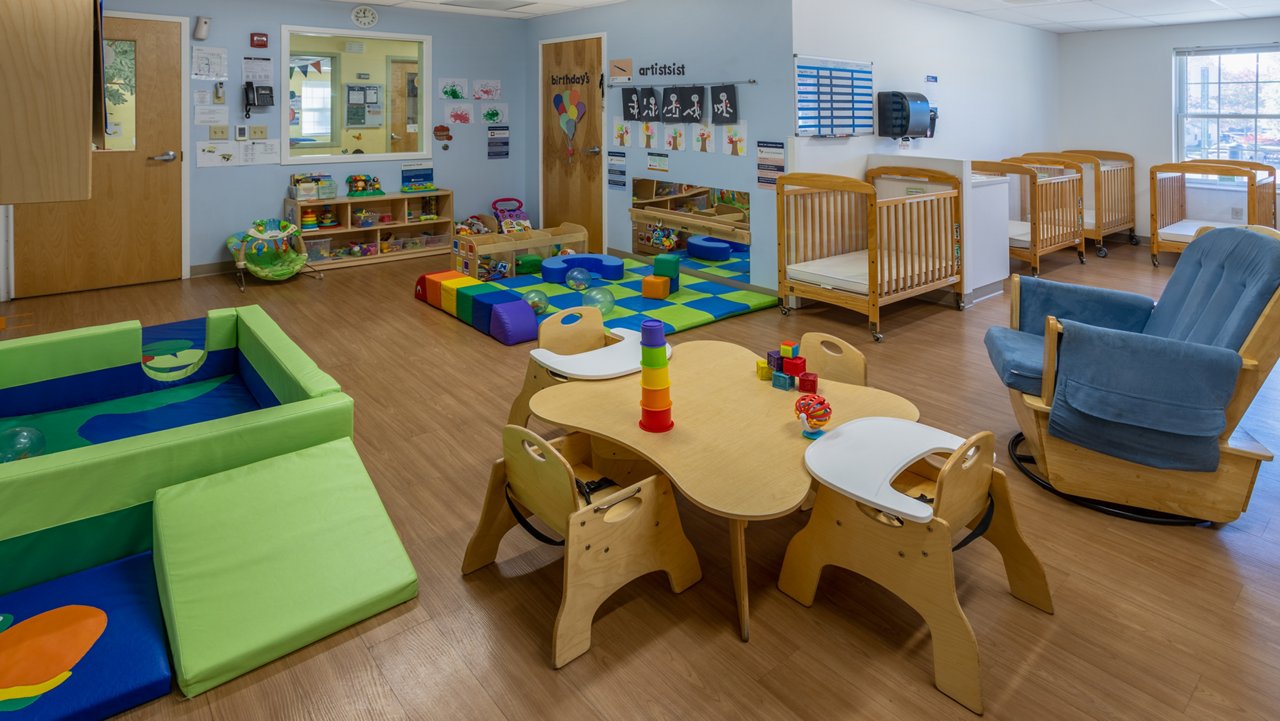 Infant Classroom of the Goddard School in Herndon Virginia