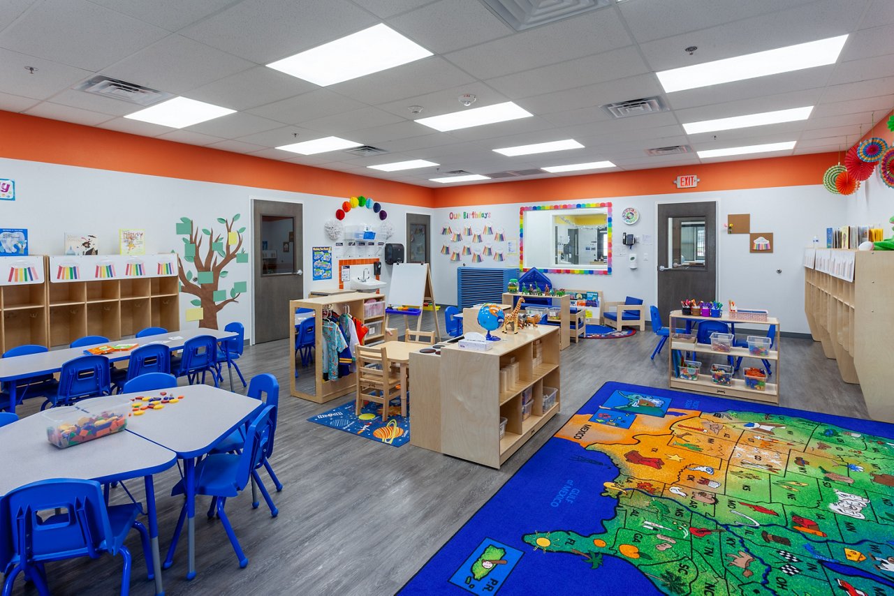 Classroom of the Goddard School in Celine Texas